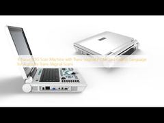دستگاه اسکن USG با تمرکز 4 با پروب ترانس واژینال و زبان انگلیسی برای اسکن های ترانس واژینال دقیق